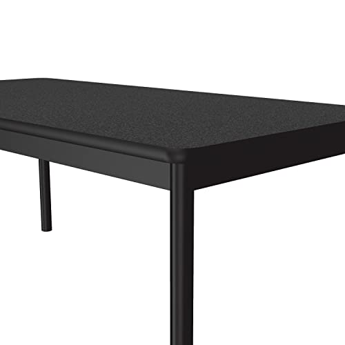 Correll Rectangular Laminate Lab Table with Black Granite Finish LT2460TF-07