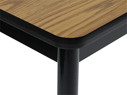 Correll Thermal Fused Laminate Lab Table with Medium Oak Finish LT3060TF-06
