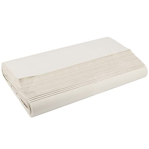 MUKLEI 400 Sheets 17 x 27 Inch Newsprint Packing Paper Sheets, Packing Paper for Moving, Unprinted Blank Newsprint Sheets for Packing, Shipping or DIY Projects