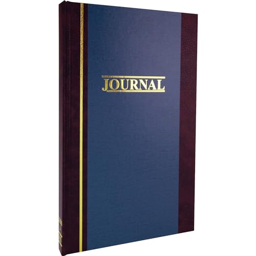 Wilson Jones Account Journal, 11-3/4" x 7-1/4", Ruled, 300 Pages, 33 Lines, 2 Column, S300 (WS300-3JA)