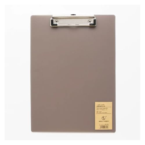 4 PCS File Folder Clipboard Writing Pad Memo Single Clip Board Test Paper Storage Organizer School Supplies Office Stationary(A4)