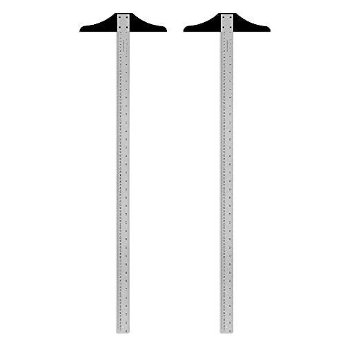 Ludwig Precision Standard Aluminum T-Square for Art, Framing & Drafting, 36-inch (2 Pack)