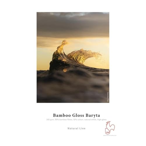 Hahnemuhle Bamboo Gloss Baryta Box, 8.5" x 11", 25 sheets
