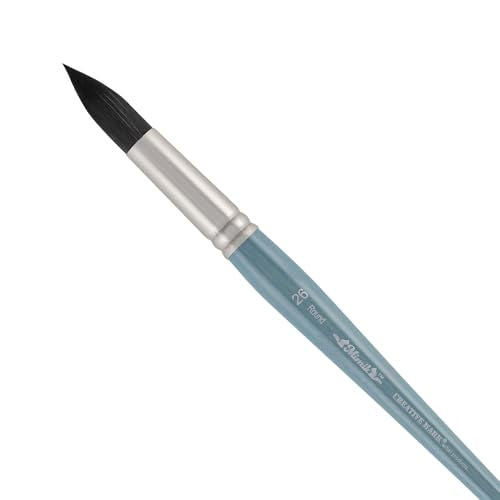 Creative Mark Mimik Professional Watercolor Brushes - Round # 26 - Synthetic Squirrel Hair - Natural Bristle Artist Brushes for Watercolors, Gouache & Acrylics