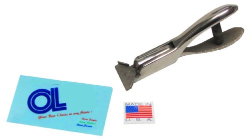 American Made 1/8-inch (3.18mm) Radius Round Corner Punch Cutter