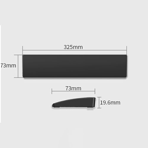 GFHSKRPL Keyboard Wrist Rest Pad Office Leather Hand