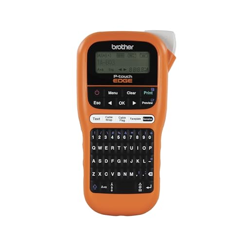 Brother PTE110 Industrial Handheld Label Printer Kit