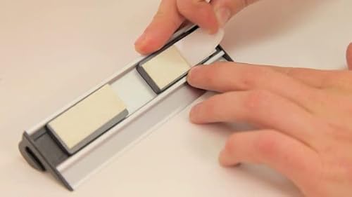 Hangman Clip-It Strip Magnetic Note and Paper Holder-Aluminum (CSA-24)