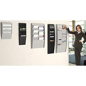 PaperFlow a4 V1x6.02 Wall File/Box Polystyrene Light Grey