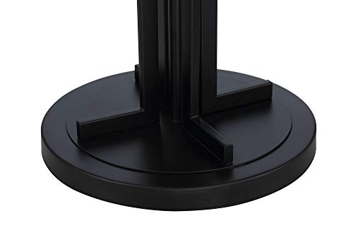 Franklin Iron Works Madrid 64" Tall Matte Black Modern Floor Lamp