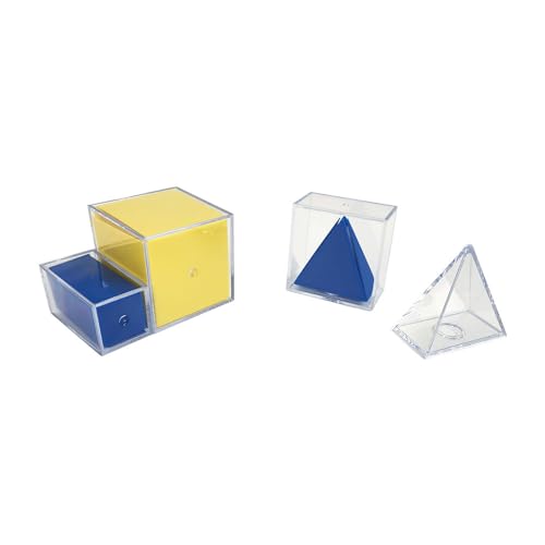 EAI Education GeoModel® Folding Geometric Shapes: 10 Sets of 11 Solids and 11 Nets