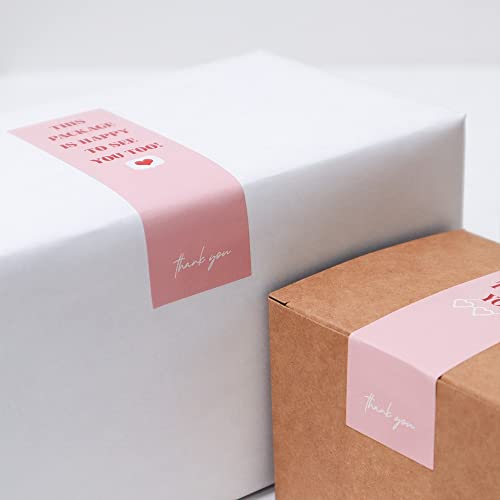MVNOIRE Seal Labels Stickers Cute Thank You Packaging Sealing Decoration