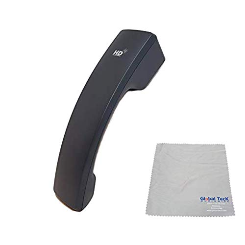 Yealink Replacement Handset Accessory for T46U, ST48U, T46S, T48S, T49G, T46G, T48G and VP59, Made for Yealink VoIP Desk Phones Includes Global Teck Microfiber Cleaning Cloth