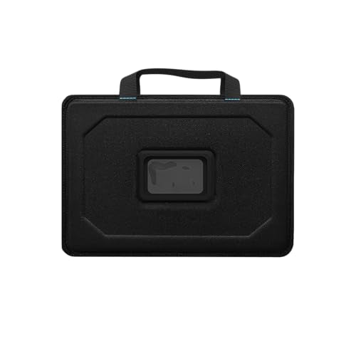 MAXCases Explorer 5 Work-in 11 Inch Laptop Case, Black, with Pocket, Rugged