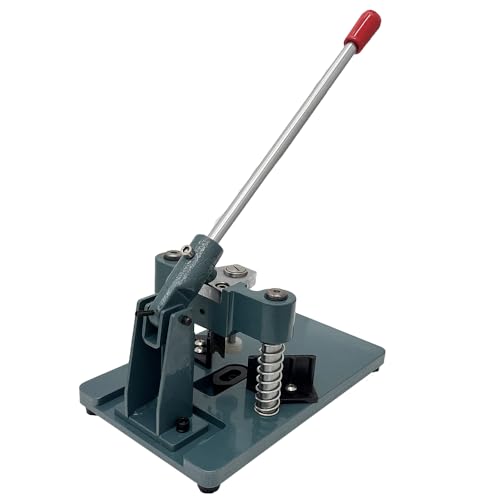 EQCOTWEA Manual Corner Rounder All Metal Heavy Duty Corner Rounder Punch Cutter with R6 R10 Blade Paper Punch Cutter for Cutting Business Cards Photo Booklet Max. 30mm Cutting Thickness