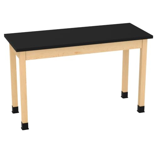 Diversified Spaces PerpetuLab 60x24x36 Science Table,ChemGuard,Lt Hardwood