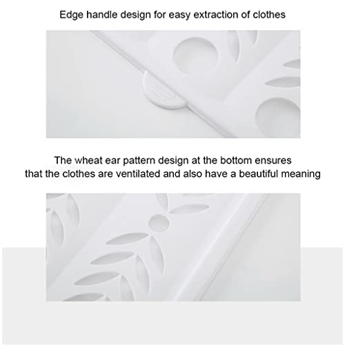 JUSHEI Closet Clothes Folding Board Organizer Shirt Folder Documents Divider T-Shirt Organization System Drawer Organizer(E)