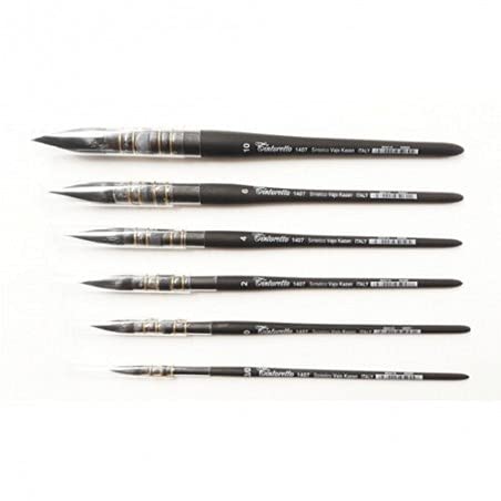 Tintoretto : Feltracco : Synthetic Watercolour Brush : Series 1407 : Mop : Size 12