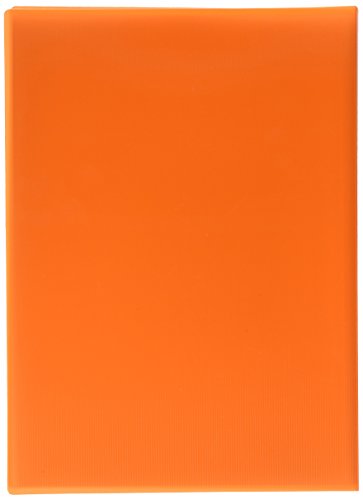 grafoplas 1471752 Folder with 30 Sleeves, Foolscap, Tapas PP, Orange