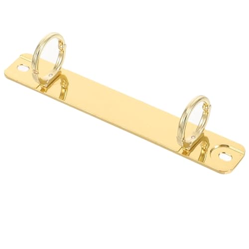A5 Ring Binder Ring Binder Mechanism 10 Pieces Metal 2 Hole Detachable for Notebook Planner Stationery Supplies