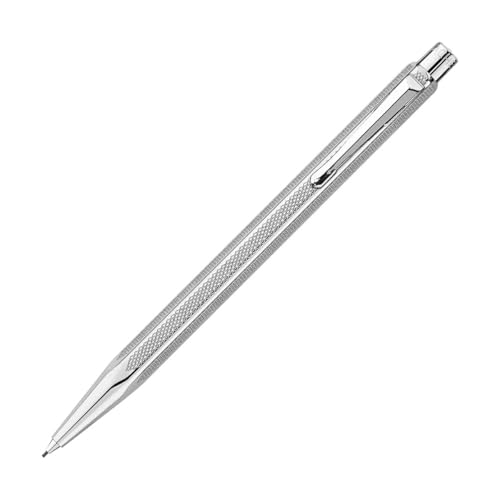 Caran D' Ache Retro Ecridor Silver Plated/Rhodium Coat 0.7mm Pencil (0004.486)