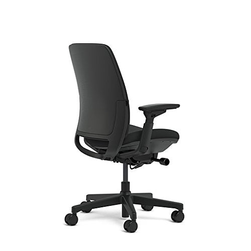 Steelcase Amia Office Chair, Most Comfortable Sit, Buzz2 Black Fabric