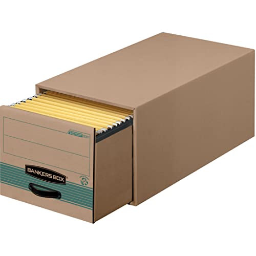 Banker's Box 6-Pack Medium-Duty Storage Drawers, Recycled, Letter Size