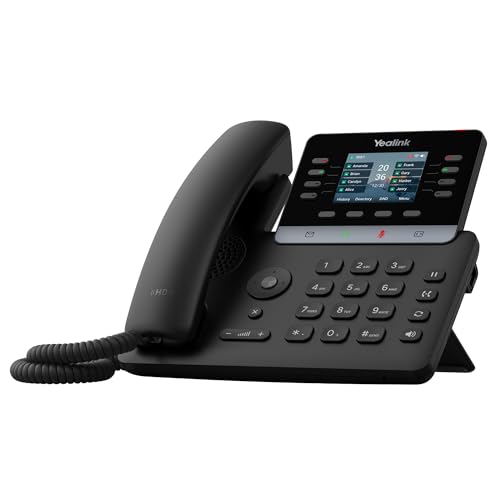 YealinkT73W IP Phone (1301009) - Corded/Cordless - Bluetooth, Radio Frequency - 5 Multiple Conferencing - Wall Mountable