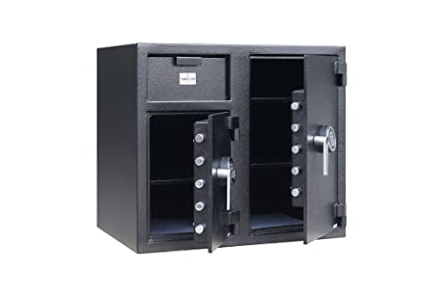 Templeton Safes T869 Two-Door Commercial Drop Safe, Dual Keypad, 6.97 CBF