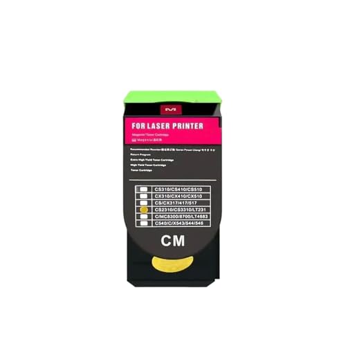 YILMVANY CS310 Powder Box for CS310 CS410 CS510 CX310 CX410 CX510 Printers