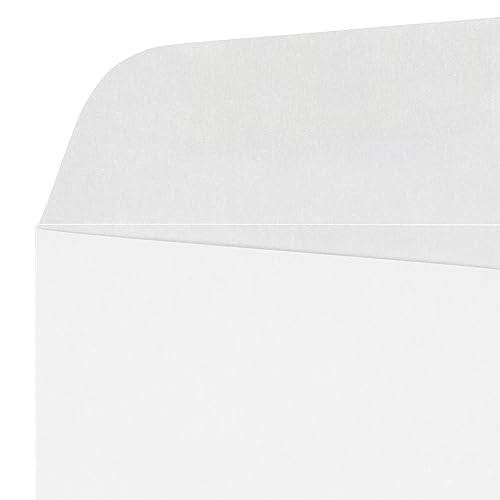 JAM PAPER 9 x 12 Open End Catalog Translucent Vellum Envelopes - Clear - 100/Pack