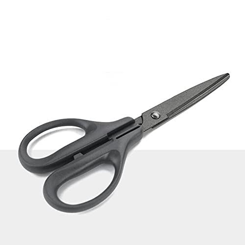 DSWMY Craft Scissors, Stainless Steel Craft Scissors Sharp Sewing Needlework Artwork Office Cutting Tool 17.5cm