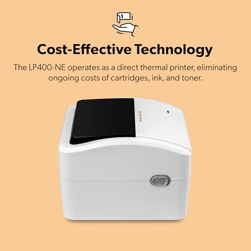 AMBIR LP400 Thermal Printer with Network Interface (LP400-NE)