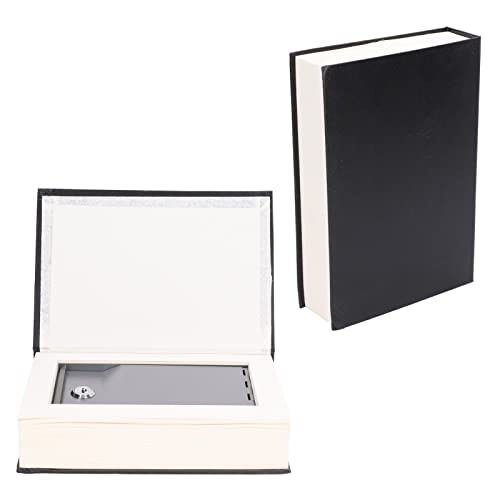 Key Lock Box Safe Storage Waterproof Organizer Secret Cabinet Outdoor Diversion Book High Security,Simulation Deposit with 2,Money Hiding School Travel