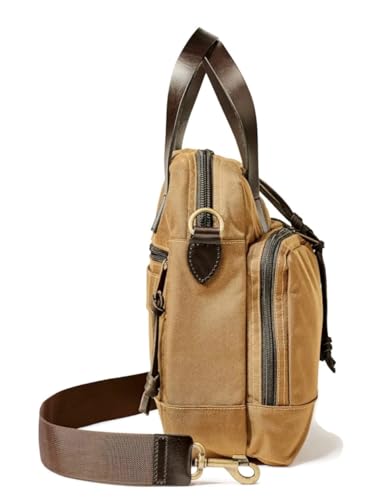 Filson Dryden Briefcase in Whiskey