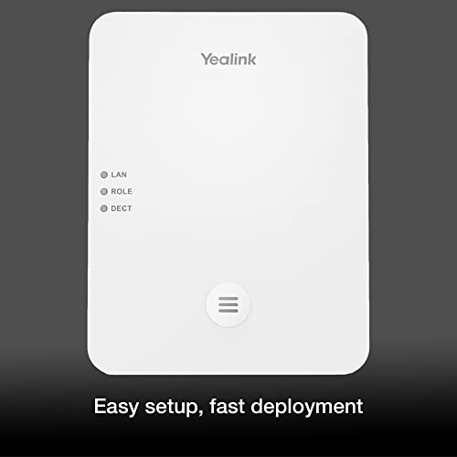 Yealink W80DM VoiP Gateway - DECT Multi-Cell System Base for Scalable, Reliable Wireless Communications Deployments, Global Teck Microfiber
