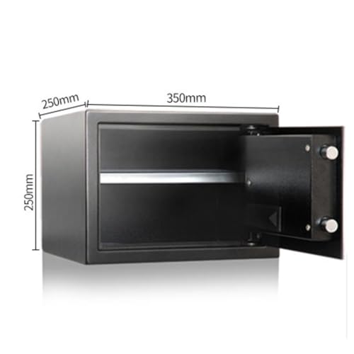 ONMYJFD Safe Home Office Small Anti-theft Password Deposit Box Into The Wall Bedside Cabinet