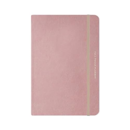 Full Focus Blush Vegan Leather Planner by Michael Hyatt - The #1 Daily Planner to Set Annual Goals, Increase Focus, Eliminate Overwhelm, and Achieve Your Biggest Goals - Hardcover