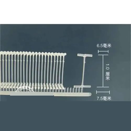 DWLANMLHYA Tagging Gun for Clothing, 10000pcs Colored Nylon T End for Garment Labeling Office Filing and Craft Projects(Red 7mm)