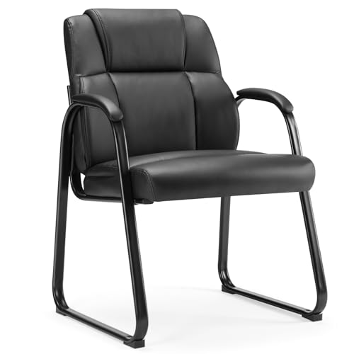 Sweetcrispy Waiting Room Chairs Set of 4, Office Guest Chairs for Reception