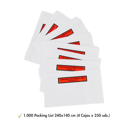 Dohe 1000 Pack List 240 x 140 mm