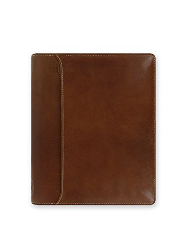 Filofax Lockwood A5 Zip Leather Organiser - Cognac