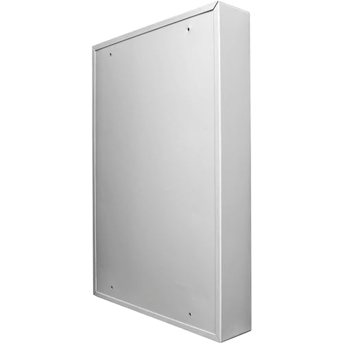 winbest Barska Steel 100 Key Safe Cabinet with Combination and Key Lock Box, Grey