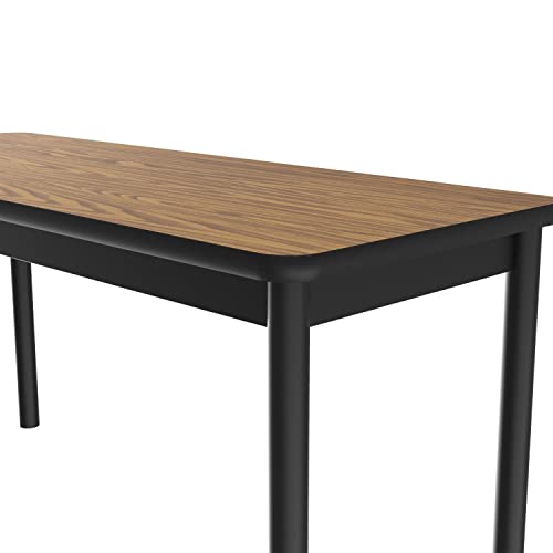 Correll Thermal Fused Laminate Lab Table with Medium Oak Finish LT3060TF-06
