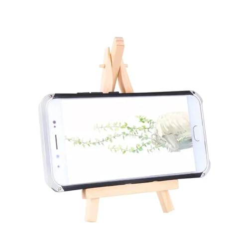 Sturdy 10/20pcs Wood Mini Easel Frame Tripod Display Meeting Wedding Table Name Card Stand Holder Painting Craft(8x15cm,10pcs)