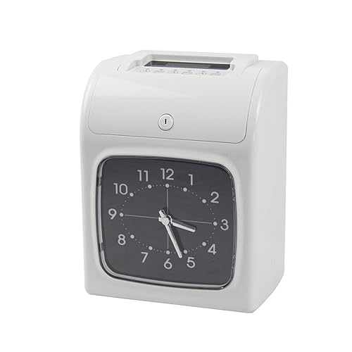 Clocking in Machine, Time Recorder Clocking in Clock Machine Digital Attendance for Recorder Office Factory Staffs Employee