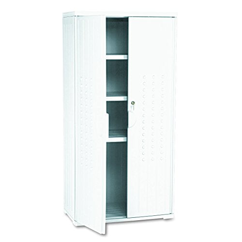 Iceberg Rough n Ready Storage Cabinet, 66", Platinum