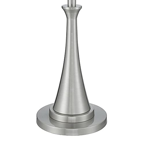360 Lighting Karl 63 3/4" Tall Luxe Modern Brushed Nickel Floor Lamp