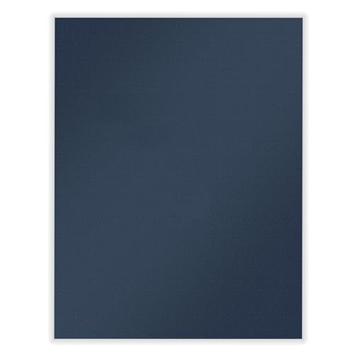 ComplyRight Tax Presentation Report Covers, Two Piece, Single Window, Navy Blue, 8-1/2" x 11", Pack of 100 Cover Sets