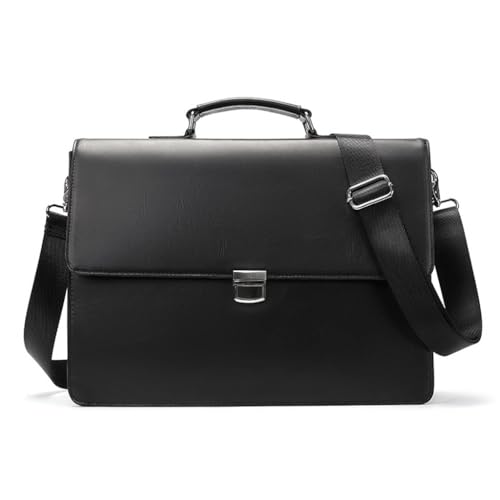 Carrying Briefcase Vintage Messenger Bag Large Capacity Single Shoulder Crossbody
